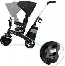 Триколісний велосипед Kinderkraft Easytwist Black